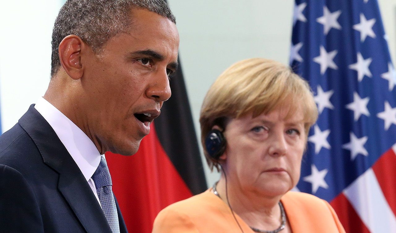 Angela n’aime pas les grandes oreilles de Barack