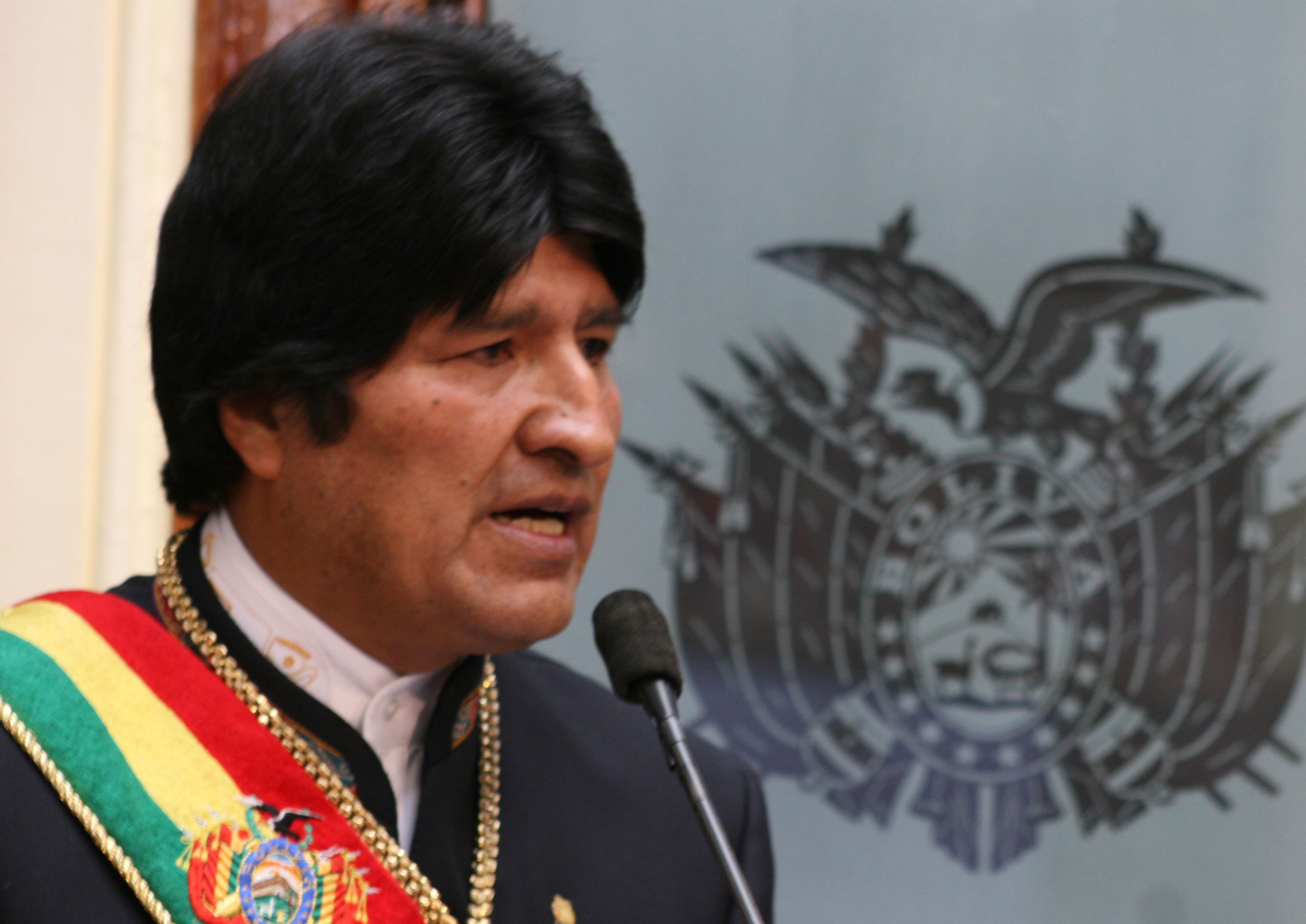 Evo Morales Geographica
