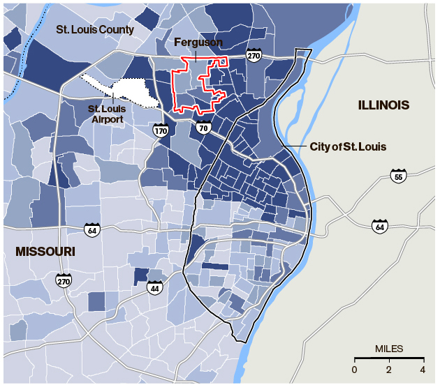 Ferguson city map – Geographica